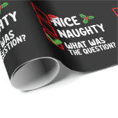 Mooi ondeugend wat was de vraag kerstlijst cadeaupapier (Rol Hoek)