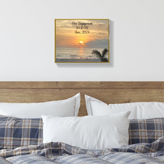 Mooi, ons Verloving Canvas (Insitu (Slaapkamer))