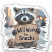 mooi ontwerp humor sticker (Voorkant)