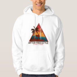 Mooi ontwerp na Freestyle Retro Silhouette Hood Hoodie