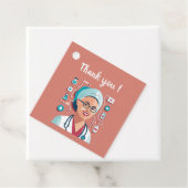 Mooi ontwerp om de verpleegkundigen te bedanken bedankjes labels (In situ)