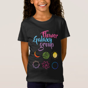 Mooi ontwerp van de ventilatorgalaxy-groep t-shirt