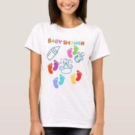 MOOI ONTWERP VOOR BEBY DOUCHE Family Mat T-shirt