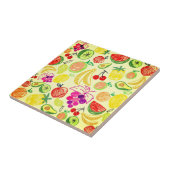 Mooi ontwerp waterverf Zuid Fruit Tegeltje (Zijkant)