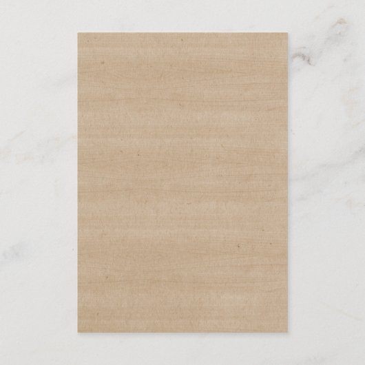 Mooi Onze bruiloft details, rustieke zwarte inkt Informatiekaartje (Achterkant)