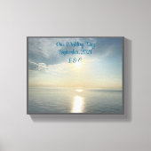 Mooi, onze trouwdag canvas (Voorkant)