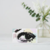 Mooi oog in het Abstract Visitekaartje (Staand voorkant)