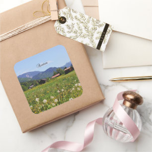 Mooi Oostenrijk Vierkante Sticker