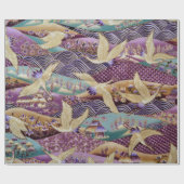 Mooi oosterend weven cadeaupapier (Vlak)