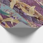 Mooi oosterend weven cadeaupapier (Hoek)