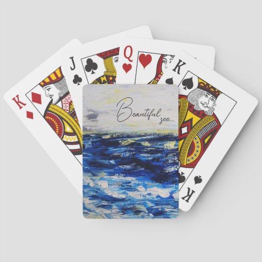 Mooi open amer pokerkaarten (Achterkant)