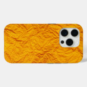 Mooi oranje ontwerp Iphone 15 Pro Hoesje (Achterkant (horizontaal))