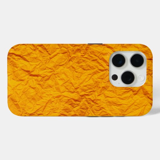 Mooi oranje ontwerp Iphone 15 Pro Hoesje (Achterkant (horizontaal))