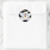 Mooi Orchid Ronde Sticker (Tas)