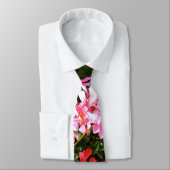 Mooi orchidee Stropdas (Gebonden)