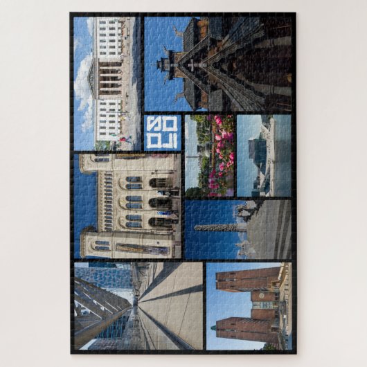 Mooi Oslo, horizontaal, Noorwegen, puzzle Legpuzzel (Verticaal)