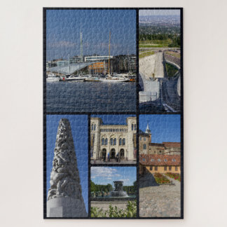 Mooi Oslo, Noorwegen, Legpuzzel