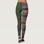 Mooi oud hout leggings (Achterkant)