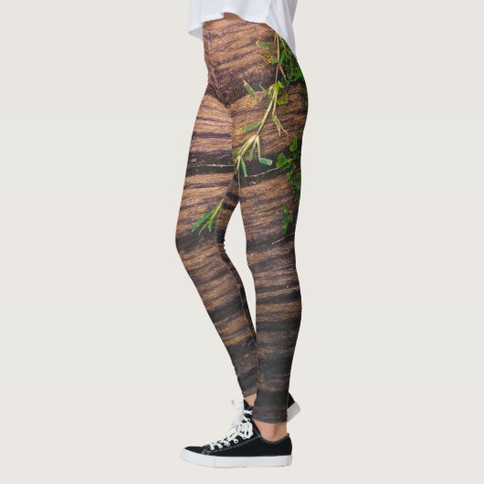 Mooi oud hout leggings (Links)