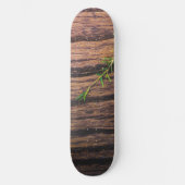 Mooi oud hout persoonlijk skateboard (Voorkant)