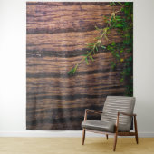 Mooi oud hout wandkleed (In situ)