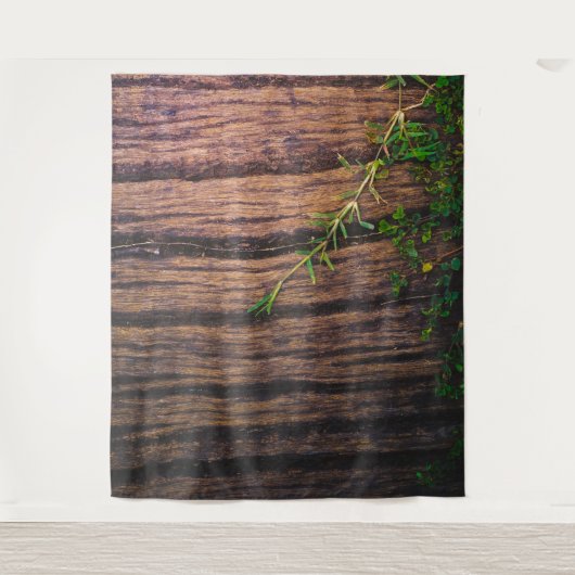 Mooi oud hout wandkleed (Voorkant)