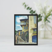 Mooi oud huis in San Jose, Costa Rica Briefkaart (Staand voorkant)