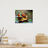 mooi oud posterschilderij 18 poster (Keuken)