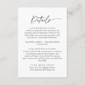 Mooi paar lettertype duo informatiekaartje (Voorkant)