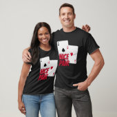Mooi paar Poker Aces T-shirt (Unisex)