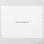 mooi paard (Achterkant)