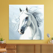 MOOI PAARD #1 CANVAS AFDRUK (Insitu (Woonkamer))