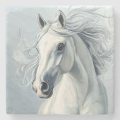 MOOI PAARD #1 Sierkussen Stenen Onderzetter (Voorkant)