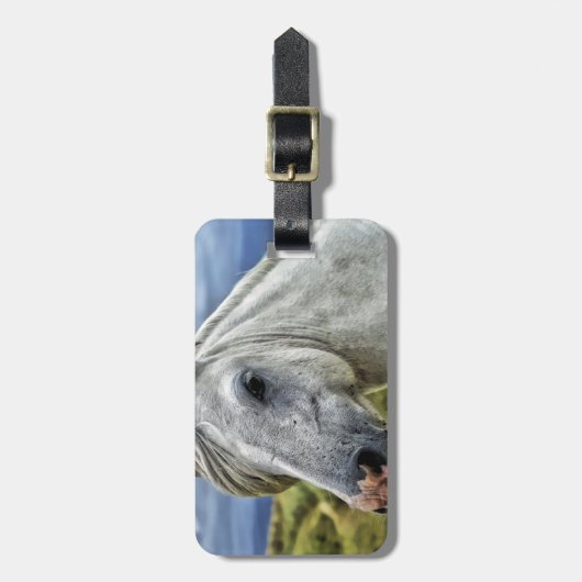 Mooi paard bagagelabel (Voorkant verticaal)