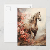 mooi paard briefkaart (Voorkant / Achterkant)
