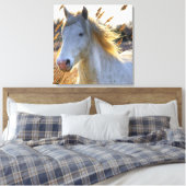 Mooi paard canvas afdruk (Insitu (Slaapkamer))