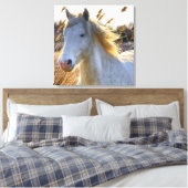 Mooi paard canvas afdruk (Insitu (Slaapkamer))