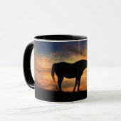 Mooi paard in het zuidwesten van Sky Mok (Voorkant links)