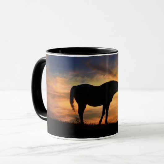 Mooi paard in het zuidwesten van Sky Mok (Voorkant links)