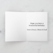 Mooi paard kaart (Binnen)