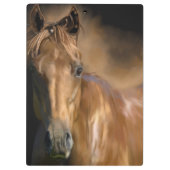 Mooi paard klembord (Achterkant)
