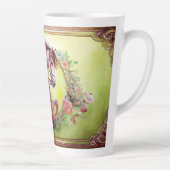 Mooi paard latte mok (Rechts)