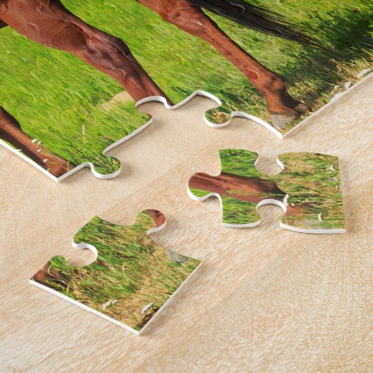 Mooi paard legpuzzel (Zijkant)