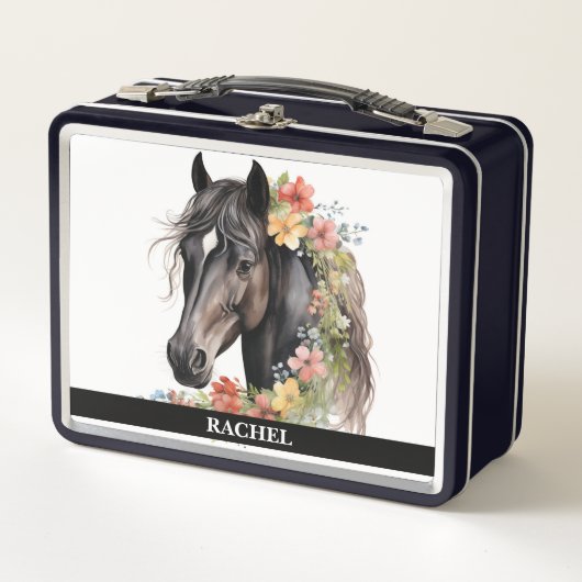 Mooi Paard met Bloemen (Voorkant)