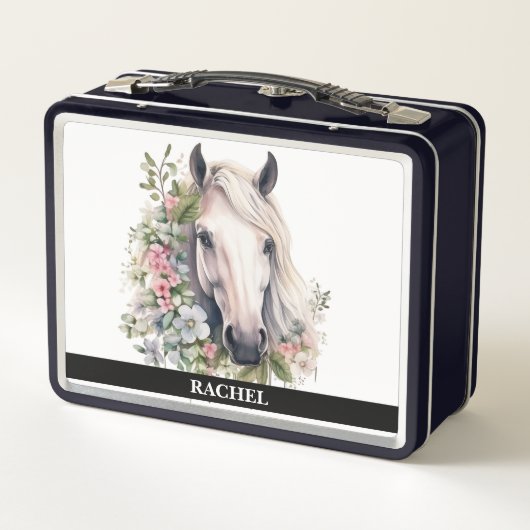 Mooi Paard met Bloemen (Achterkant)