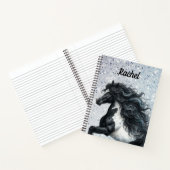Mooi paard notitieboek (Binnen)