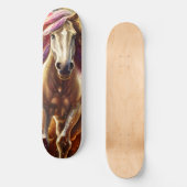 Mooi paard persoonlijk skateboard (Voorkant)