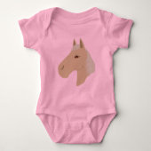 Mooi paard romper (Voorkant)