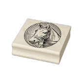 Mooi paard rubberstempel (Stempel)