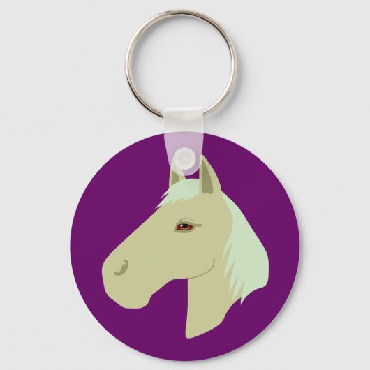 Mooi paard sleutelhanger (Voorkant)